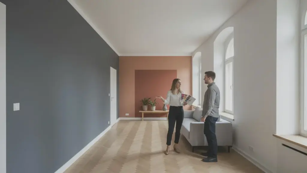 Waarom steeds meer mensen hun hele woning niet meer overschilderen: contouring redt onregelmatige kamers