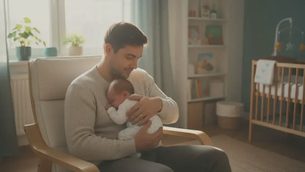 Waarom liefdevolle gebaren van de vader in het eerste levensjaar de gezondheid van het kind jaren later beïnvloeden