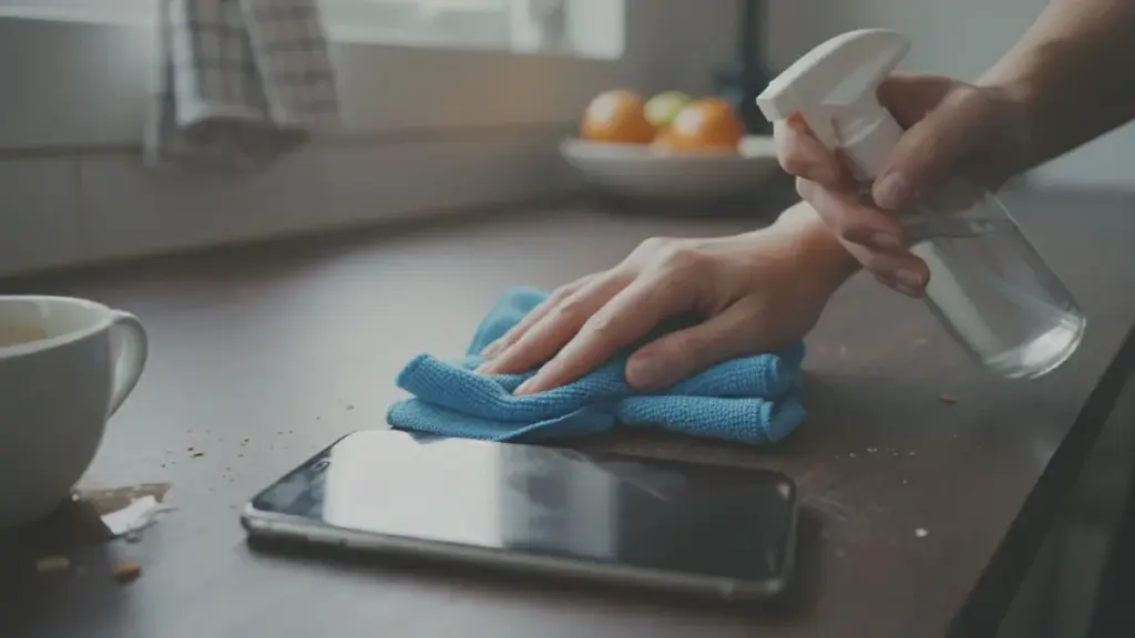 Dit „onschuldige” schoonmaakmiddel beschadigt het scherm van je telefoon