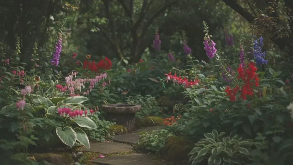 Deze 5 planten toveren een schaduwhoekje in de tuin om tot een kleurrijk paradijs voor kolibries